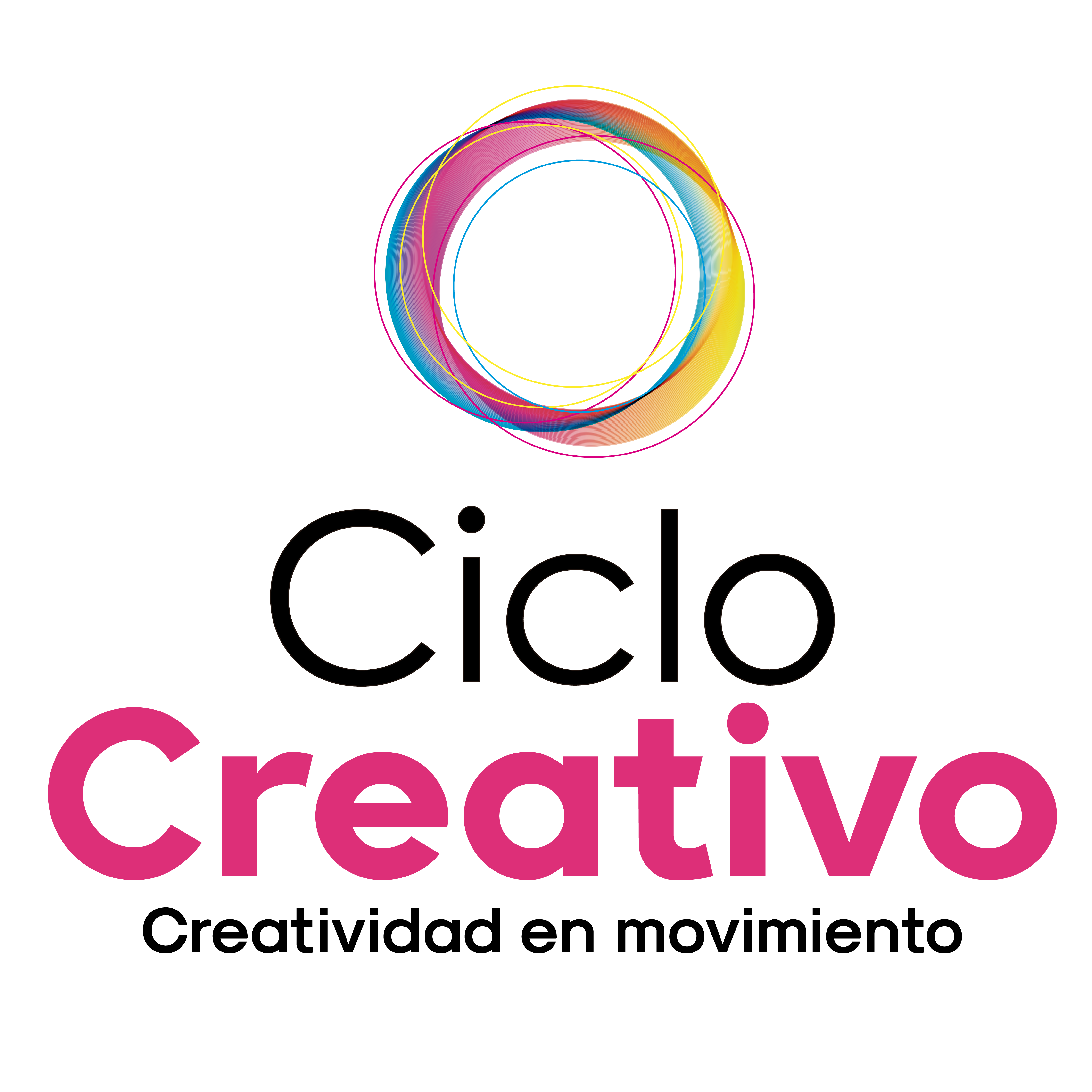 Logo vertical de Ciclo Creativo